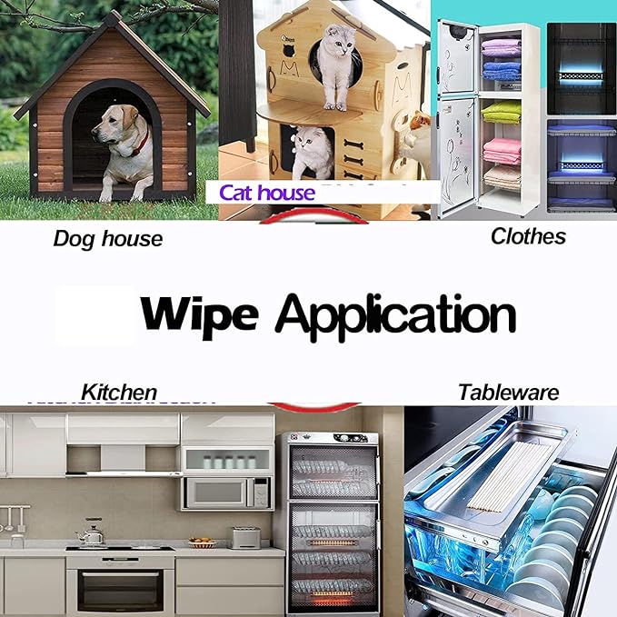 Mini 3W Timer Aquarium &UV-C Water Clean Light Aquarium Algae Clean Light Water Green Clean Fish Tank Water Clean Lamp for Sump Pond Filter Tank