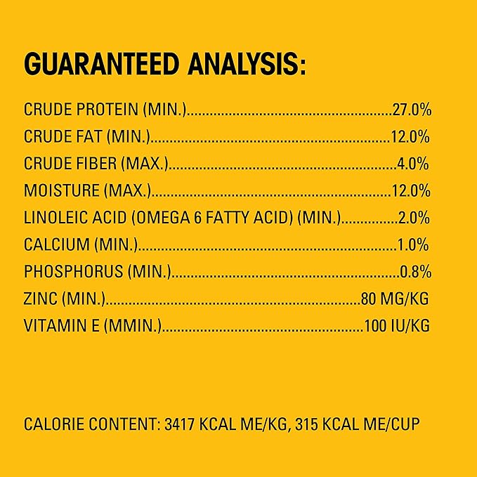 Pedigree High Protein Adult Dry Dog Food Beef and Lamb Flavor Dog Kibble, 40 lb. Bag