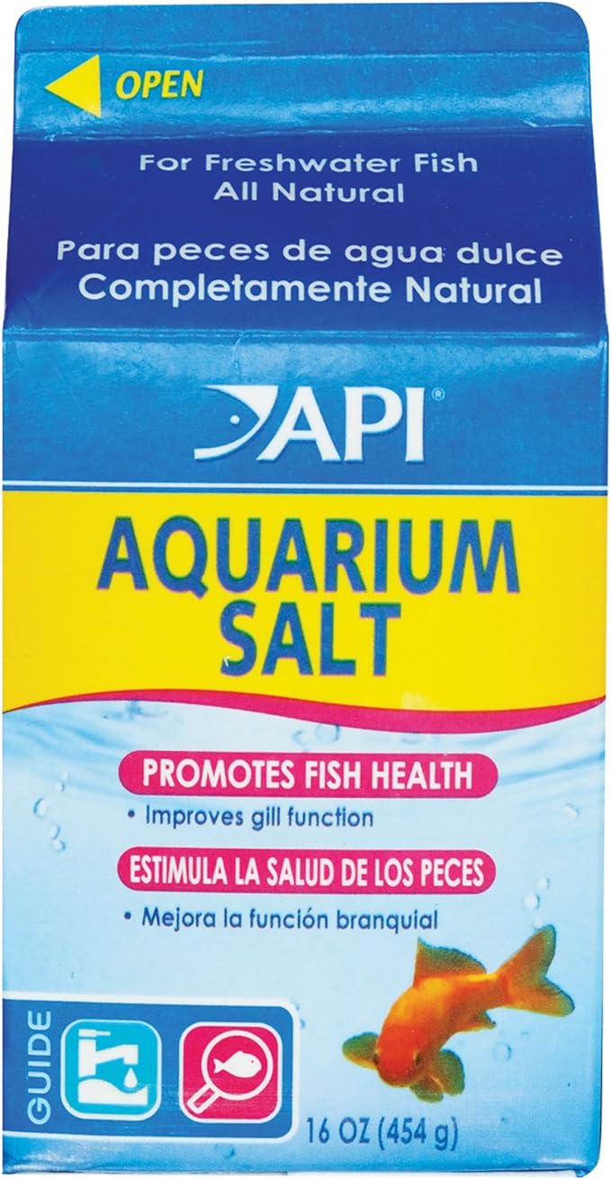 API AQUARIUM SALT Freshwater Aquarium Salt 16-Ounce Box
