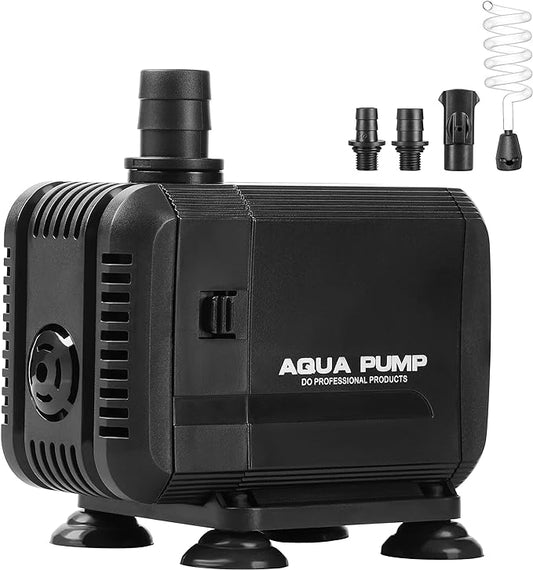 Simple Deluxe 15W 400GPH Submersible Water Pump for Pond Aquarium Hydroponics Fish Tank Fountain Waterfall