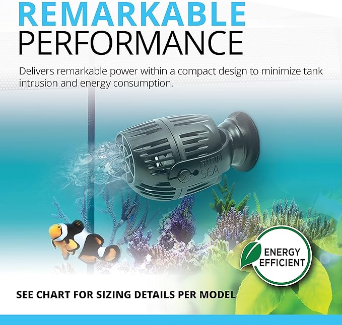 Fluval Sea CP3 Circulation Pump for Freshwater & Saltwater Aquariums, 14347