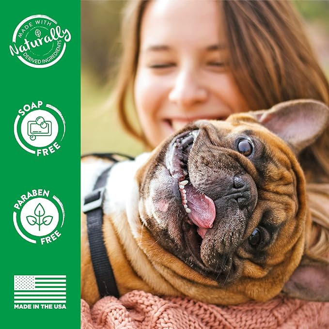 TropiClean Berry Breeze Dog Perfume Spray Long Lasting | Naturally Derived Odor Removing Dog Deodorizing Spray | Cat Friendly | Made in USA | 8 oz.