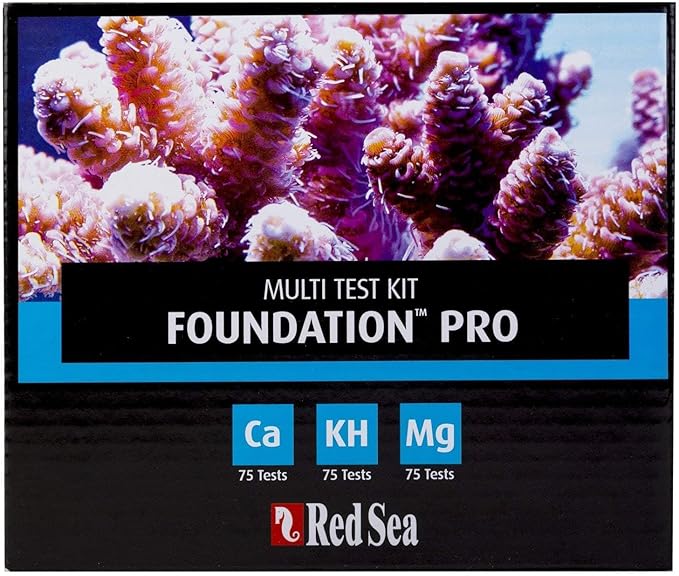 Red Sea Reef Foundation Test Kit - Calcium, Alkalinity & Magnesium