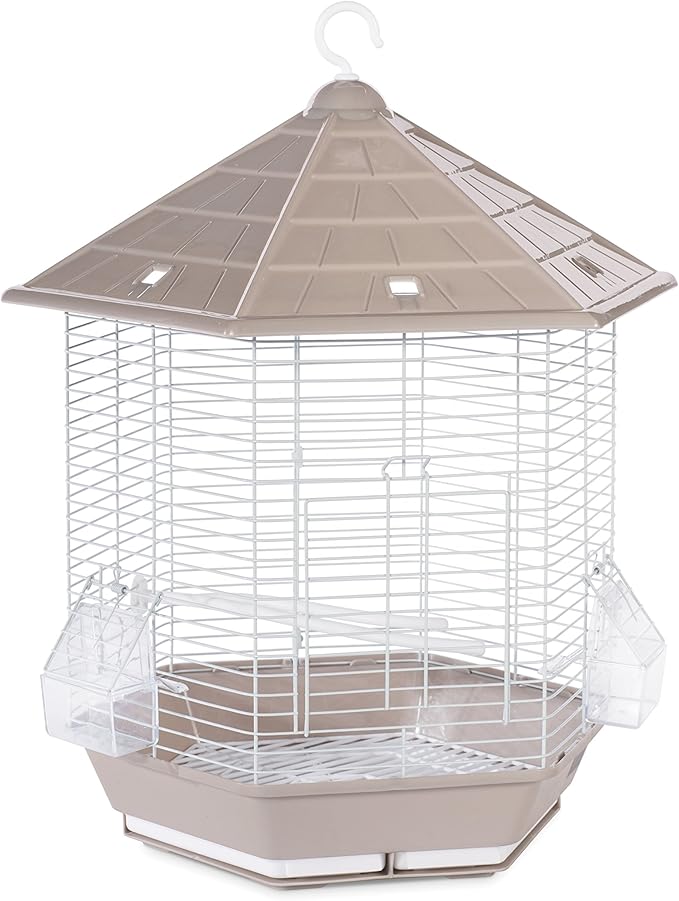 Prevue Pet Products SP31998GRAY/BROWN Copacabana Bird Cage, Stone