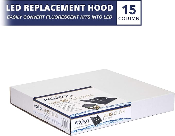 Aqueon 15 Column LED Replacement Hood 15 Column