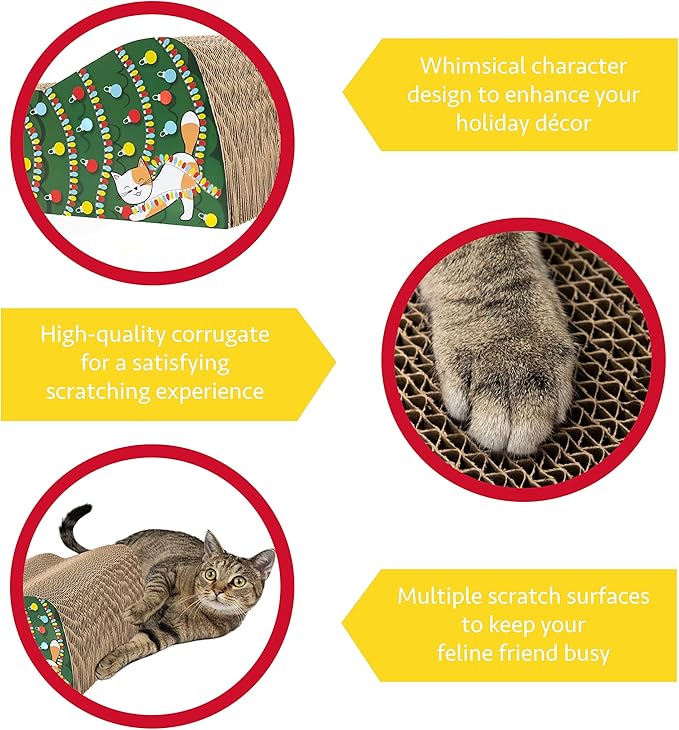Kitty City Christmas Tree Scratcher