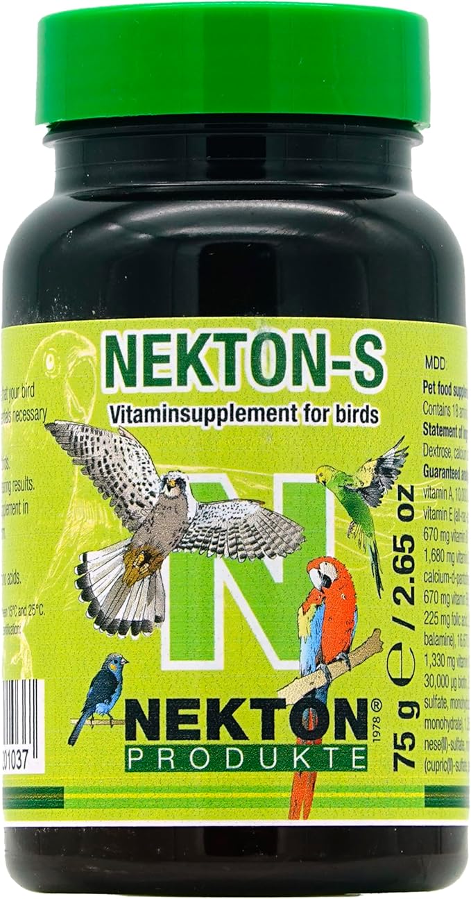 Nekton-S Multi-Vitamin for Birds, 75gm, (2.65 ounce)