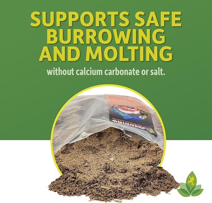 Josh's Frogs Hermit Crab BioBedding Bioactive Substrate (4 Quart (Sand Included))