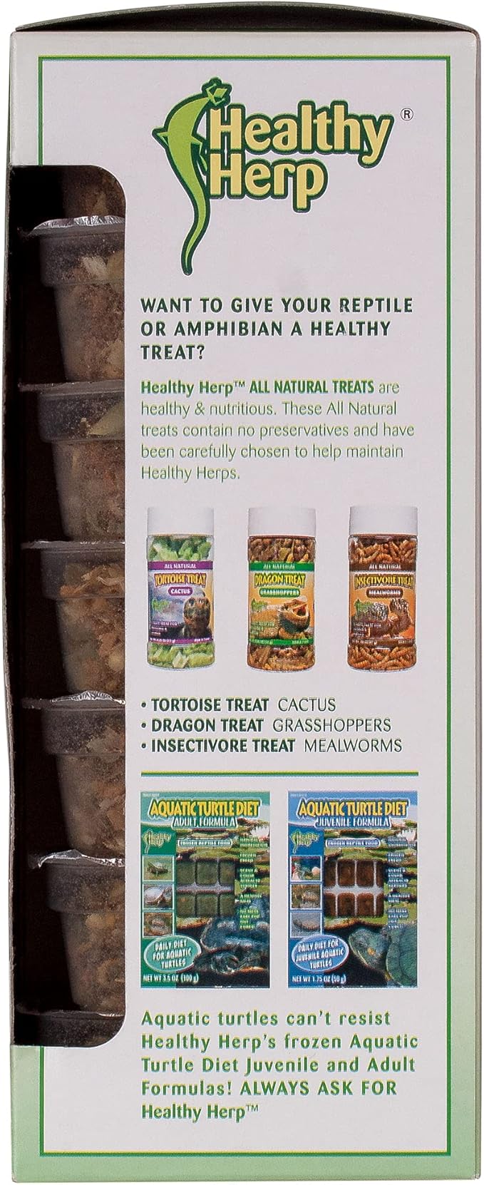 Instant Meal Veggie Mix Reptile Food 7 x 0.16-Ounce (4.6 Grams) Cups
