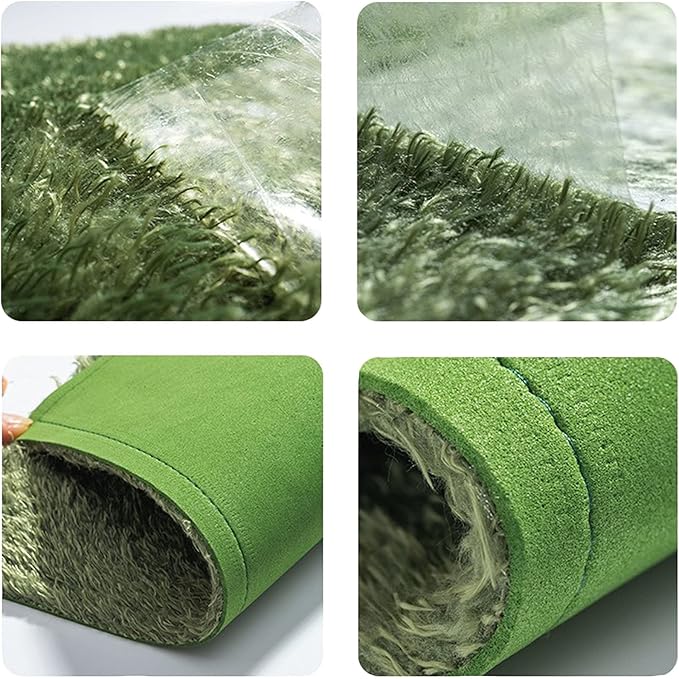 kathson 2pcs Reptile Carpet Terrarium Liner Tortoise Bedding Reptile Substrate Liner Mat Pet Cage Mats Supplies for Snakes Bearded Dragon Lizard Gecko Chameleon Turtles Iguana (19.68 X 11.81 in)