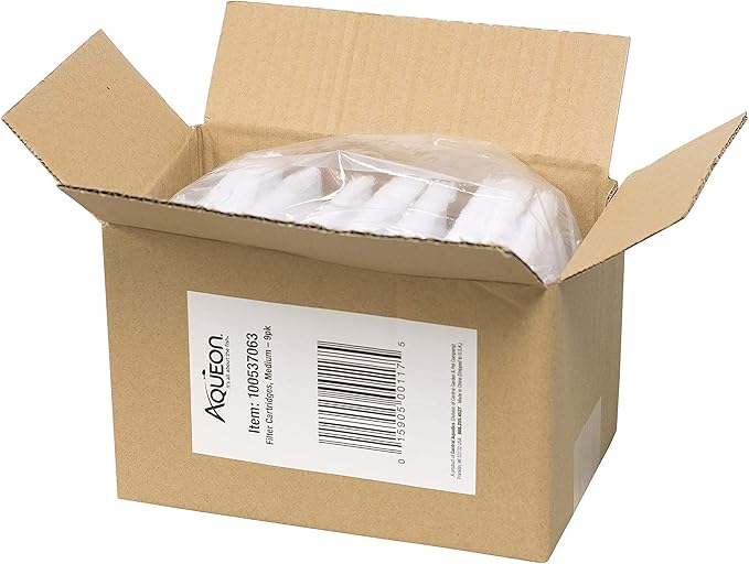Aqueon Aquarium Fish Tank Replacement Filter Cartridges Medium - 9 pack