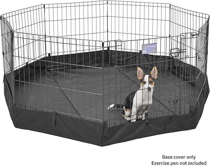 MidWest Homes For Pets Octagon Exercise Pen Fabric Mesh Bottom
