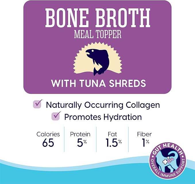 Solid Gold Cat Bone Broth with Tuna Shreds