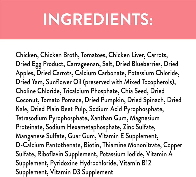 NUTRO ULTRA Adult Grain Free Soft Wet Dog Food, Chicken Entrée Paté with Tomatoes & Carrots, 3.5 oz. Trays, Pack of 24