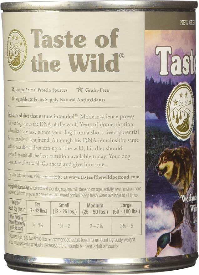 Taste Of The Wild Fowl Dog Food, 13.2-Ounce