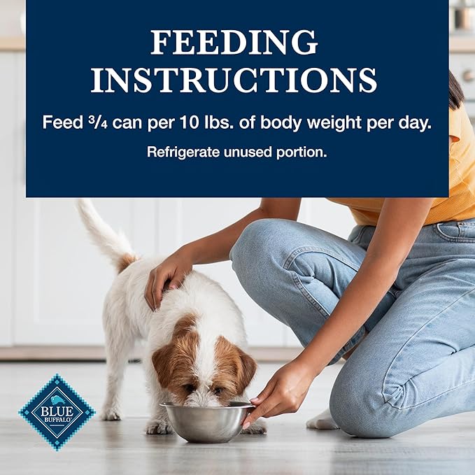 Blue Buffalo Homestyle Recipe Natural Adult Wet Dog Food, Lamb 12.5 oz cans (Pack of 12)