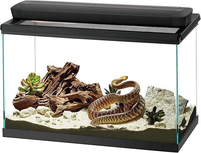 Zilla Pro Sol Customizable Light & UVB Fixture for Reptile Terrariums, 20 Inches