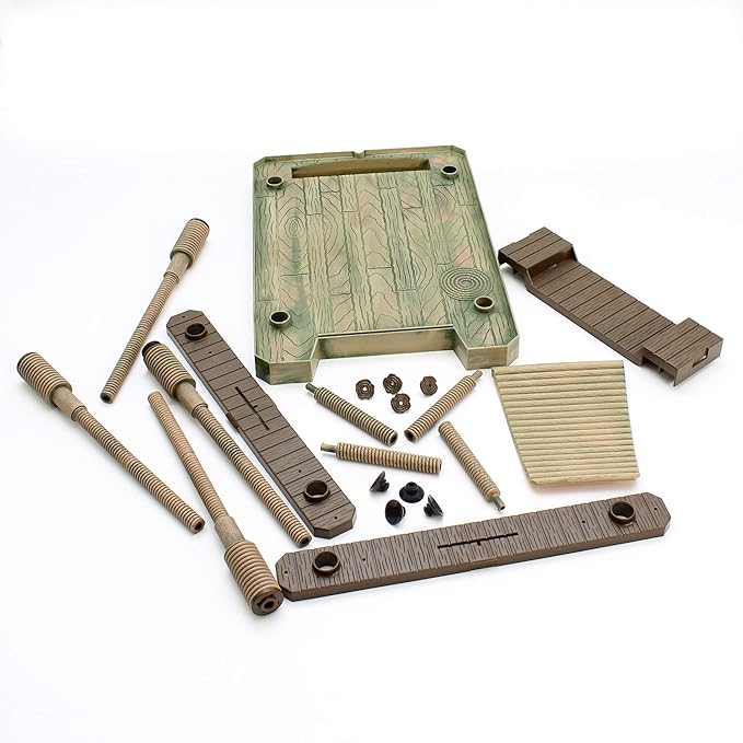 Penn-Plax Reptology Aquatic Turtle Pier and Basking Platform | Floating above Tank | Decorative, Functional, and Naturally Inspired for Aquariums and Terrariums | Large Size (REP603)