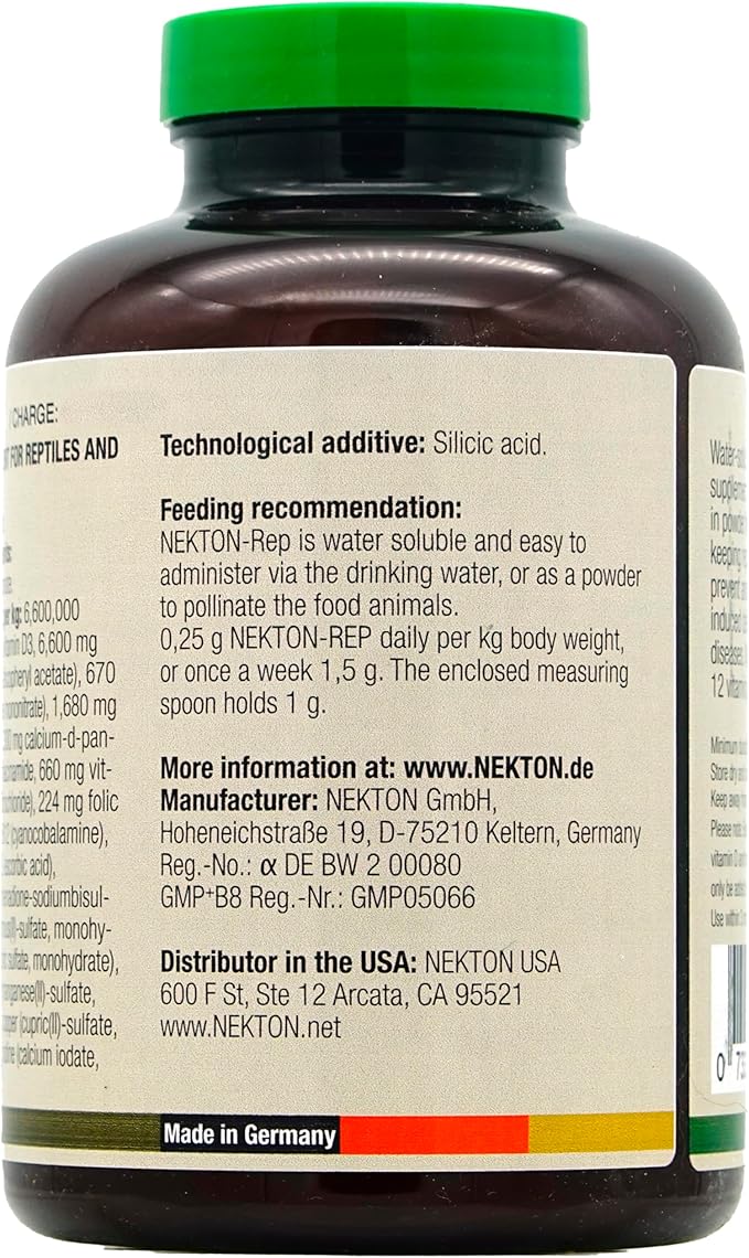 Nekton Rep Vitamin Mineral Supplement for Reptiles 300gm