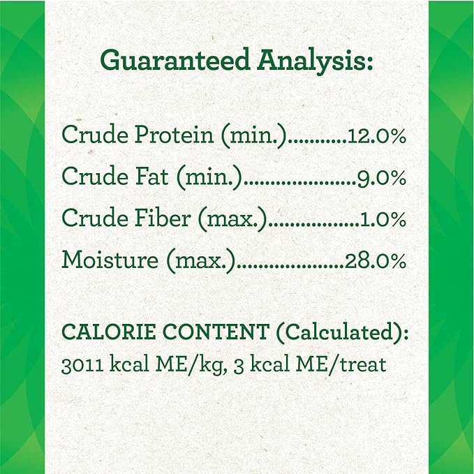 Greenies Feline Pill Pockets for Cats Natural Soft Cat Treats, Chicken Flavor, 3 oz. Pack (85 Treats)