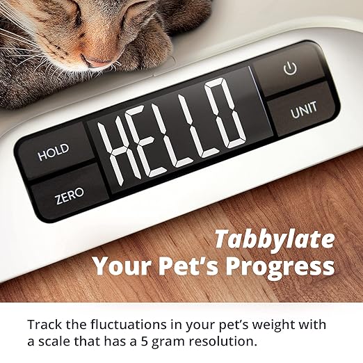 Greater Goods Digital Pet Scale, Accurately Weigh your Kitten, Rabbit, or Puppy with a Wiggle-Proof Algorithm, Great Option as a Scale for Small Animals, Designed in St. Louis