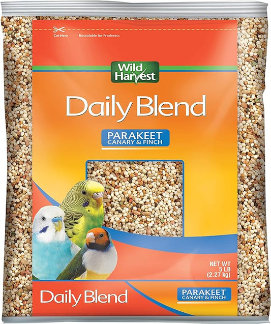 Wild Harvest P-A1907 Wh Daily Blend Parakeet 5No. Bag