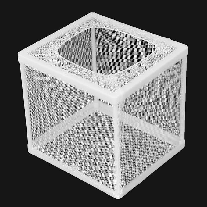 HEEPDD Aquarium Fish Breeder Box Isolation Box Breeder Hatchery Incubator with Suction Cup S