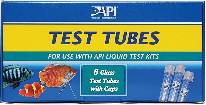 API Replacement Test Tubes for Aquarium Test Kits 6 Pack Bundle