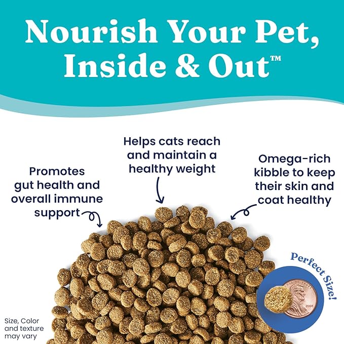 Solid Gold - Fit as a Fiddle Weight Management Cat Food - Low Calorie Grain Free Dry Cat Food Recipe with Alaskan Pollock - Superfoods & Probiotics for Gut Health and Immune Support