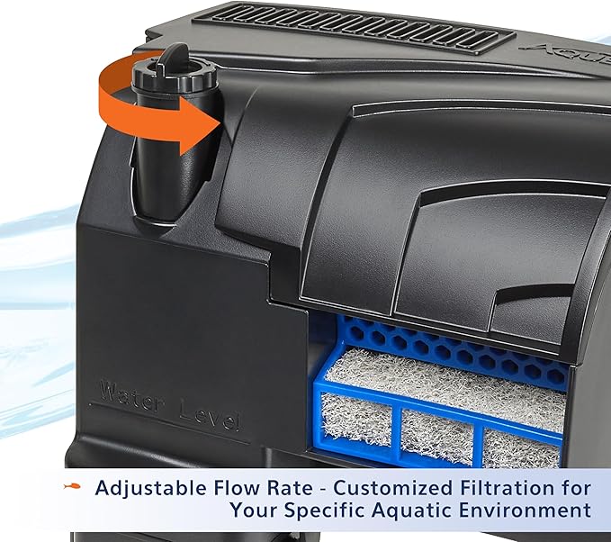 Aqueon Aquarium Fish Tank SmartClean Power Filter with EcoRenew Filter Cartridge, 50-90 Gallons
