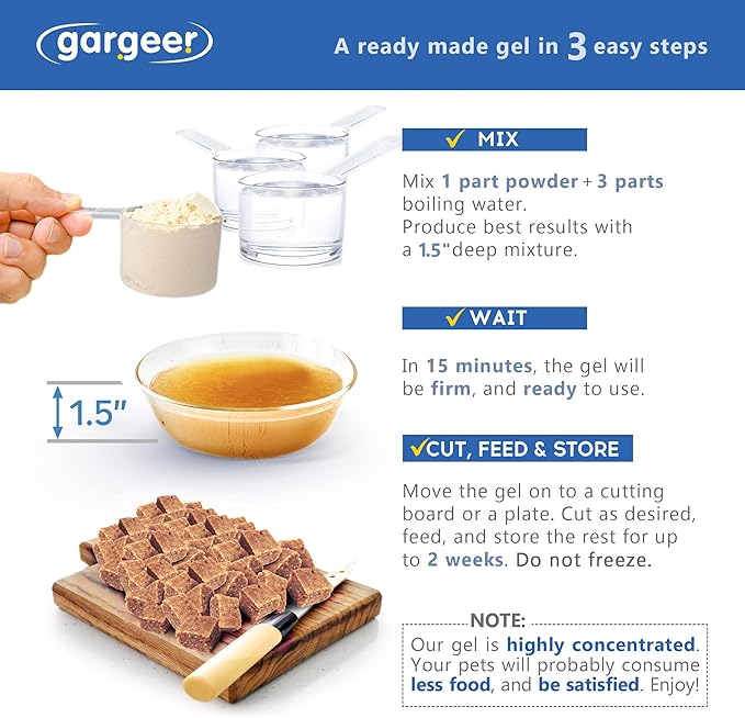 Bugs and Insects Food. Complete Gel Diet for Roaches, Crickets, Worms, Dubia, Fly, etc. Made in The USA, Using Premium Nutritional Ingredients. 8oz Powder Turns into 2 Pound of Ready Food.…