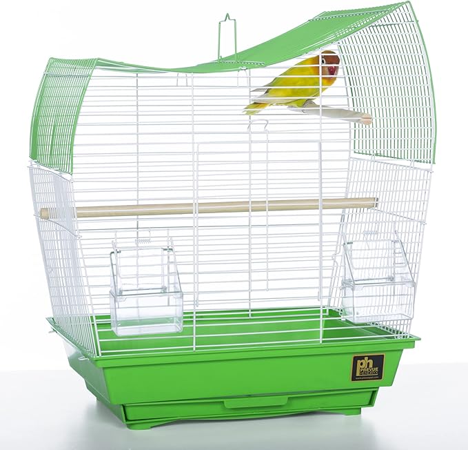 Prevue Pet Products South Beach Wave Top Bird Cage, Lime Green (SP50081)