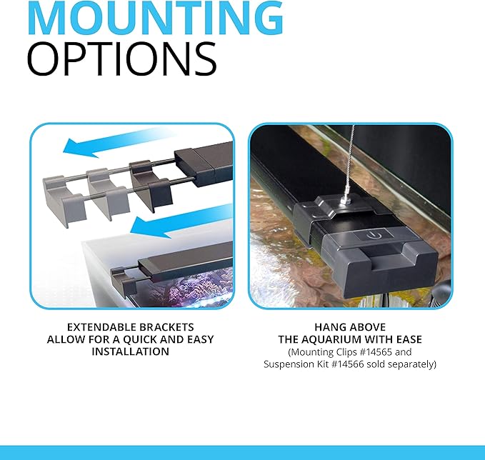 Fluval Sea Marine 3.0 LED Aquarium Lighting for Coral Growth, 32 Watts, 24-34 Inches