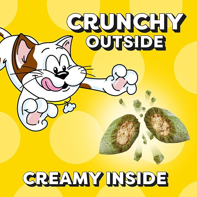 Temptations Classic Crunchy and Soft Cat Treats Creepy Catnip Blissful Catnip Flavor, 16 oz. Tub