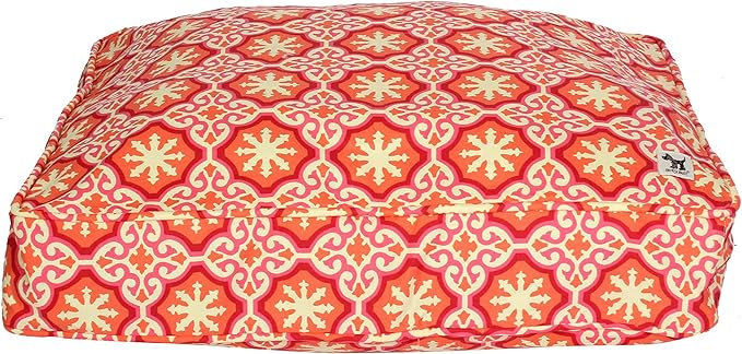 Molly Mutt Huge Dog Bed Cover - Papillon Print - Measures 36”x45”x5’’ - 100% Cotton - Durable - Breathable - Sustainable - Machine Washable Dog Bed Cover