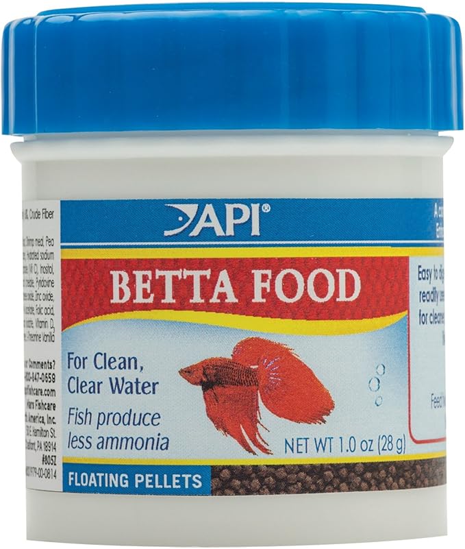 API BETTA FOOD Fish Food Pellet .78-Ounce Container