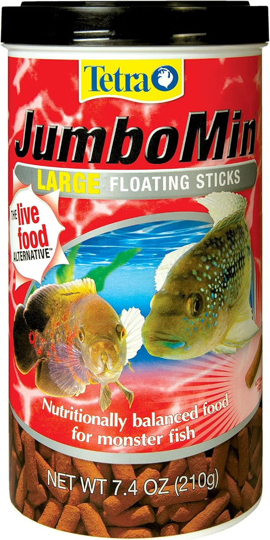 Tetra 16507 JumboMin Large Floating Sitcks, 7.40-Ounce, 1-Liter