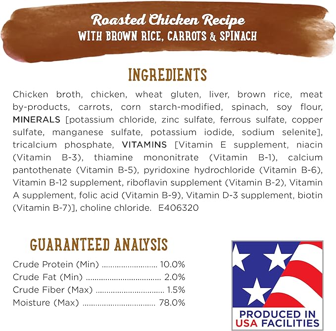 Purina Beneful Gravy Wet Dog Food, Prepared Meals Roasted Chicken Recipe - (8) 10 oz. Tubs