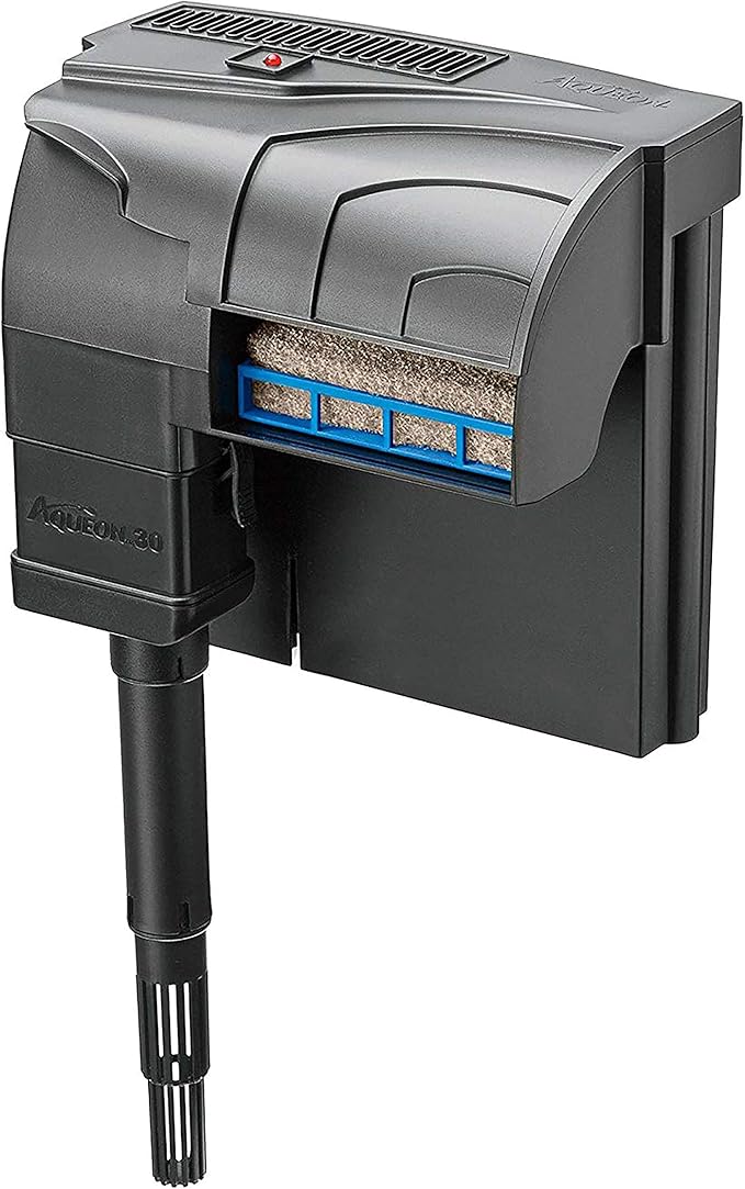 Aqueon QuietFlow 30 LED PRO Aquarium Fish Tank Power Filter For Up To 45 Gallon Aquariums