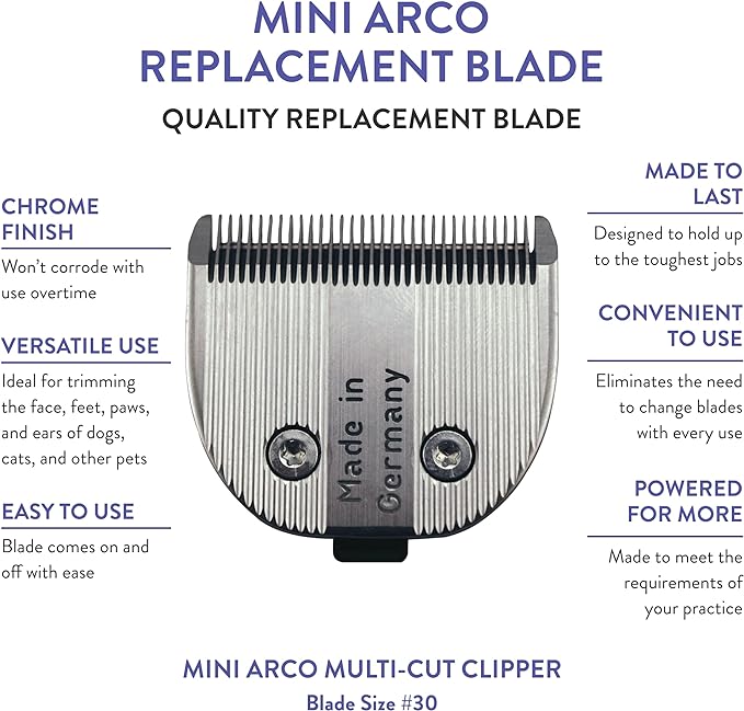 Wahl Professional Animal 30 MiniArco Replacement Trimmer Blade (2179-100)