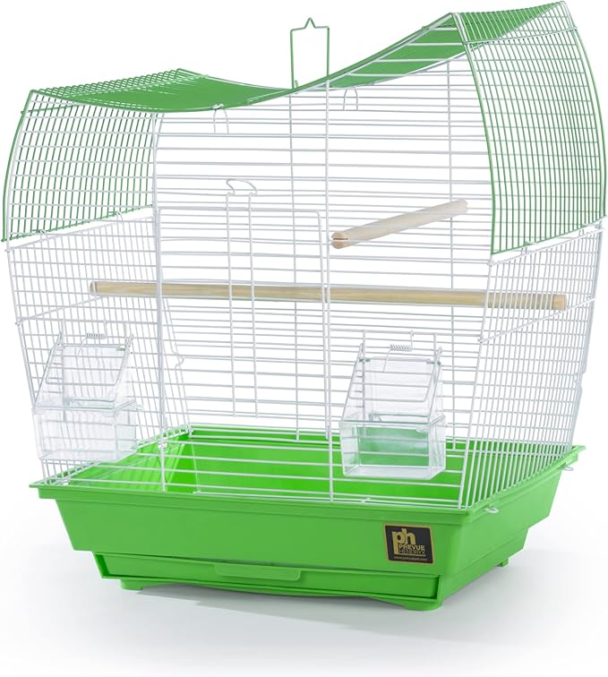 Prevue Pet Products South Beach Wave Top Bird Cage, Lime Green (SP50081)