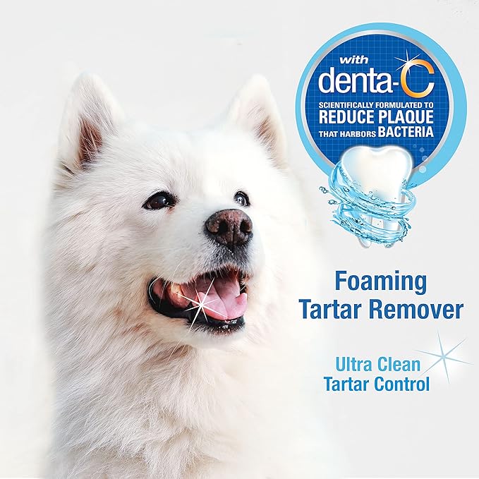 Nylabone Advanced Oral Care Foaming Dog Tartar Remover - Dog Breath Freshener & Teeth-Cleaning Foam (4 oz.)