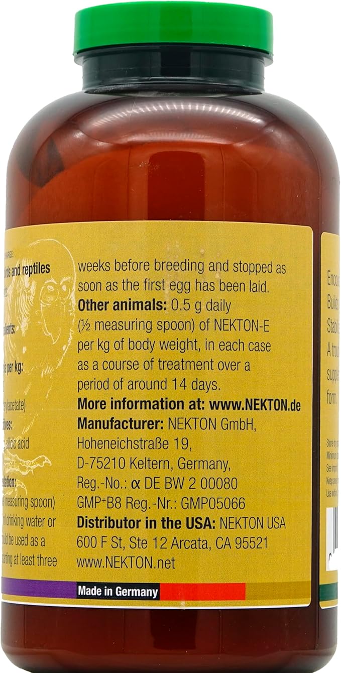 Nekton E Vitamin E Supplement for Birds, 600gm