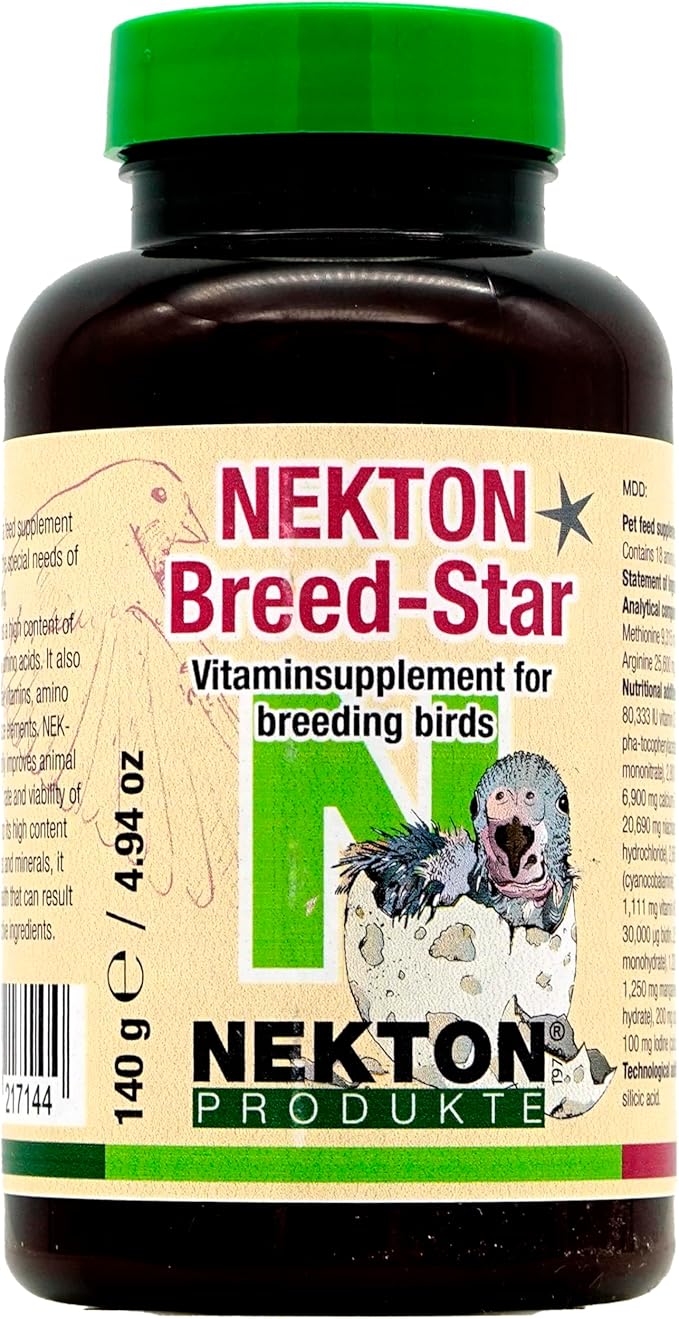 Nekton Breed-Star Breeding Supplement for Birds 140g / 4.94oz