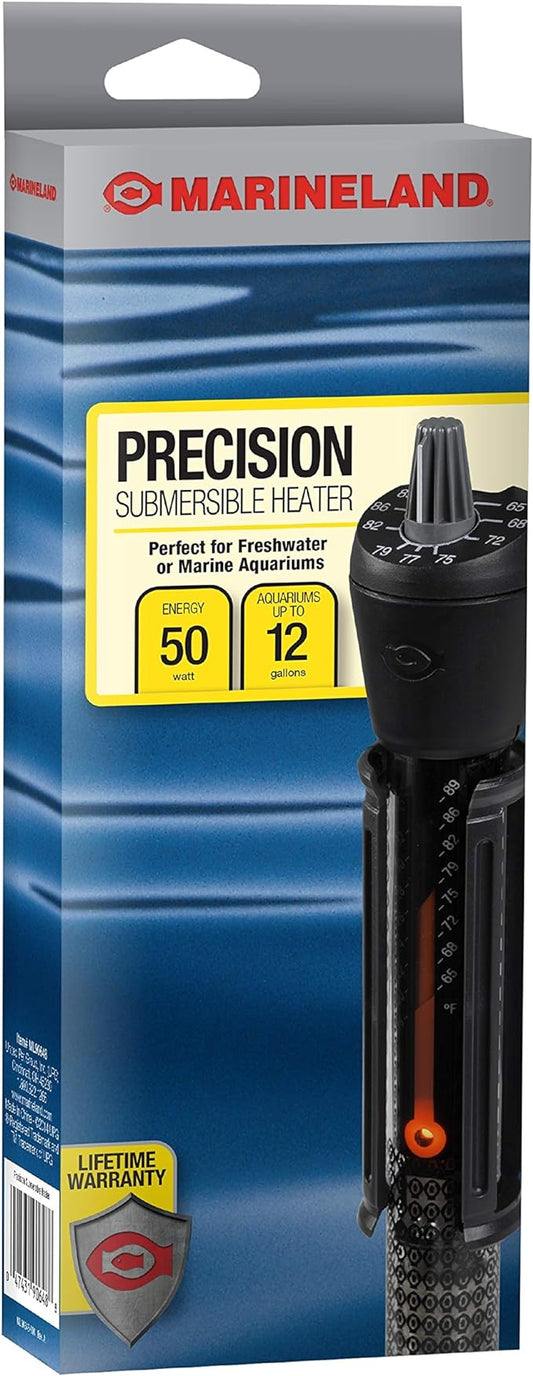 Marineland Precision Heater for Saltwater or Freshwater Aquariums
