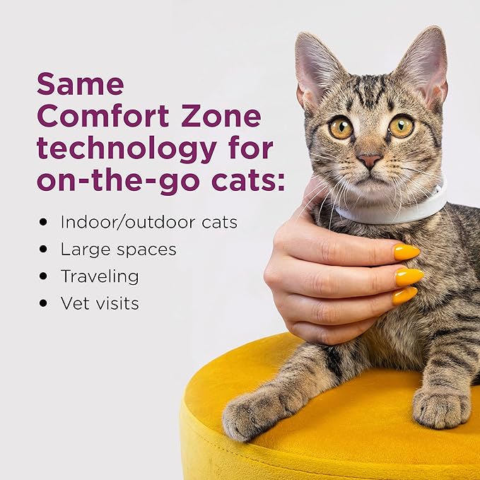 Comfort Zone Cat Calming Collar: 4-pack
