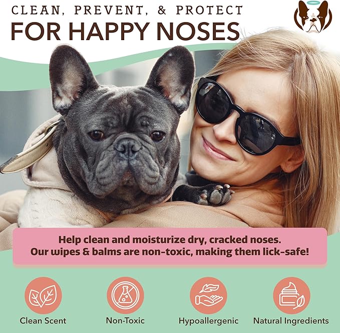 Natural Dog Company Snout Wipes for Dogs