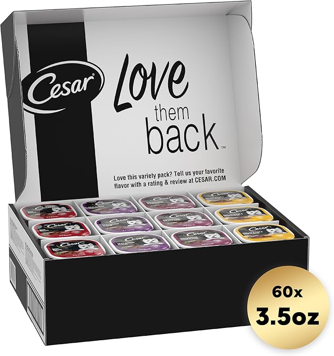 Cesar Adult Wet Dog Food Variety Pack