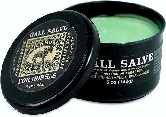 Gall Salve Wound Cream For Horses 5oz - For Quick Equine Relief of Sores, Abrasions, Cuts and Galls