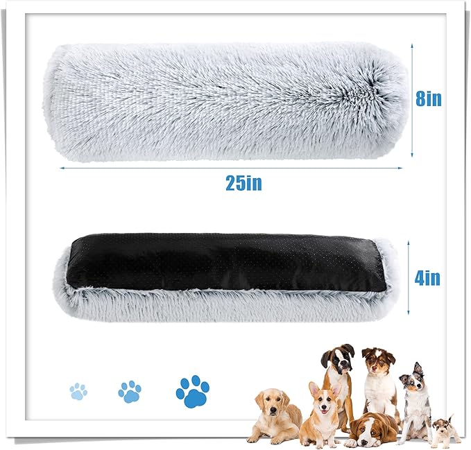 Dog Calming Pillow for Anxiety Relief, Neck Pillow for Large and Medium Dogs, Bed Pillow for Joint Relief Sleeping Improve,Machine Washable